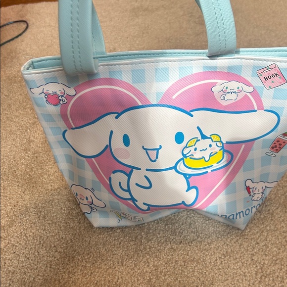 Cinnamoroll Blue & Pink Character Tote Bag - Picture 2 of 2